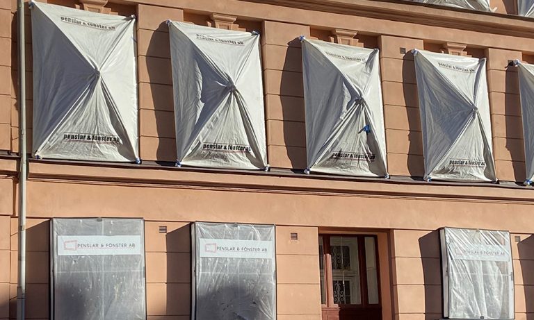 Fönsterrenovering i Stockholm