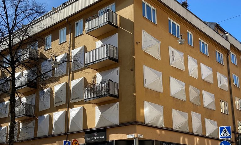 BRF Körsbäret Fönsterrenovering stockholm
